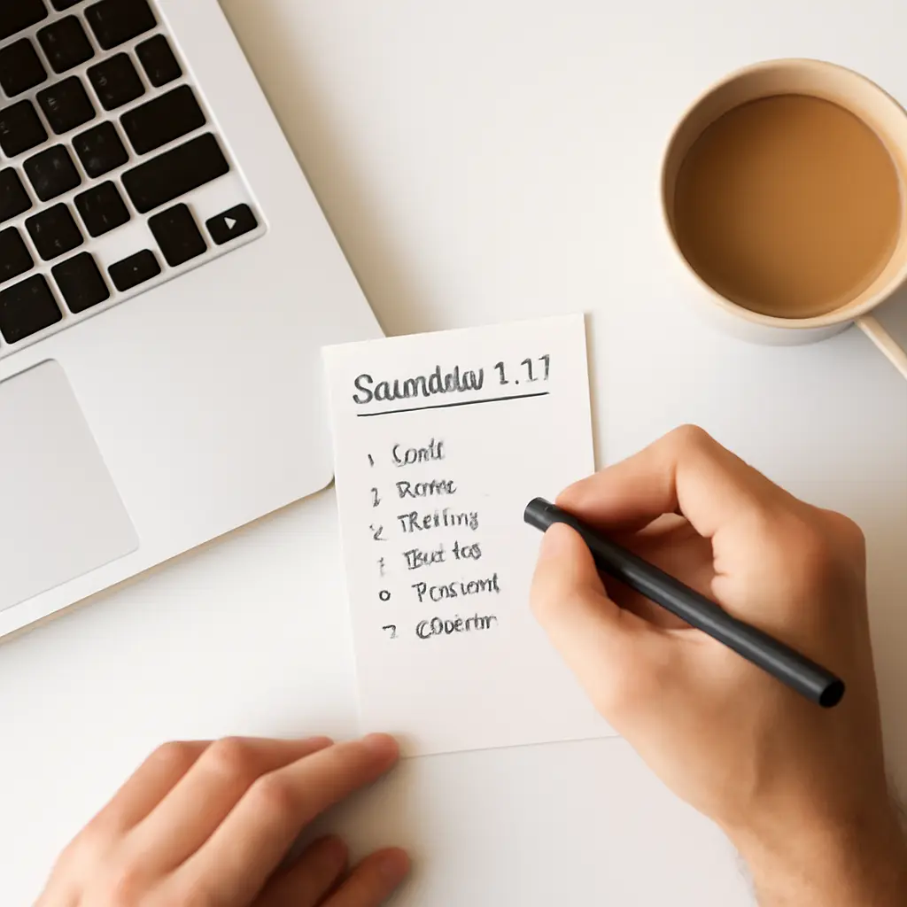 Составление списка покупок и бюджета